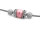 925 Sterling Silber Perlkappe massiv 11 mm im Granulations-Stil