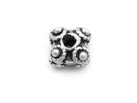 925 Sterling Silber Zwischenperle Ornamente 6 x 4 mm 1...