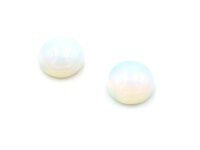 Cabochons aus Opalite 8mm 2 Stück