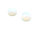 Cabochons aus Opalite 8mm 2 Stück