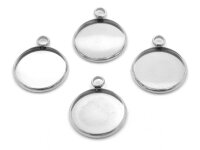 Fassungen aus 304 Edelstahl 18 mm 4 Stück