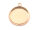Fassungen aus 304 Edelstahl mit IP-Beschichtung in Roségold 14 mm 2 Stück