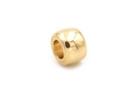 Zwischenperlen aus Messing in goldfarben 6 mm 10 Stück