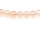 durchscheinende Glasperlen in beige 12 mm 20 Stück