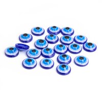 Resincabochon Nazar Boncugu 8 mm 20 Stück