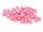 Glaswachsperlen in pink 6 mm 50 Stück