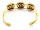 Click-Button Armreif in antik goldfarben 1 Stück