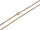 fertige Gliederketten mit flachen Gliedern in antik bronzefarben 50 cm 2er Set