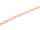 Gliederkette 3 x 4 mm in lightgoldfarben 2 m