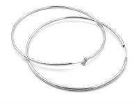 Creolen aus 925 Sterling Silber 85 mm 2er Set