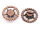 Steampunk Verbinder Zahnrad in antik kupferfarben 8er Set