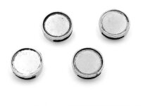 Schiebeperlen in antik silberfarben für 14 mm...