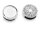 Schiebeperlen in antik silberfarben für 14 mm Cabochons 4 Stück