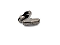 Verschlüsse für 3mm Kugelketten in gunmetal...