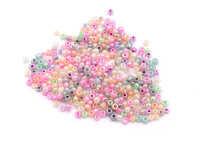 Rocailles Perlen Pastell Farbmix 3 mm 10 Gramm ca 400...