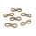 Verbinder als Infinity in antik Bronzefarben, 24mm, 6 Stück