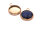 Fassung aus Edelstahl mit IP-Beschichtung in Roségold 10 mm im 2er Set