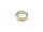 Glasmedaillon zum Befüllen in goldfarben 30mm 1 Stück B-Ware