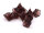 10 Glasblumen in violett, 12 mm