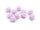 Resinperlen als Rosen in lavendel als Cabochon 10 Stück