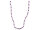Kette mit Perlen in violett 100cm 1 Stück