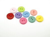 10 Knöpfe bunte Mischung