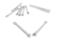 Verbinderstange in platinfarben 60mm 10 Stück