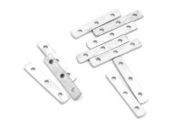 kleine Verteiler in platinfarben 15mm 10 Stück