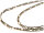 2 m feine Figarokette in antik bronze