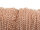Gliederkette in roségoldfarben 2m