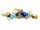 Glasschliffperlen Rondelle facettiert Farbmix 8 mm 20 Stück