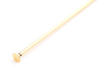 Nietstifte mit Echtgold beschichtet 24 mm 4 Stk.