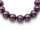 Glaswachsperlen in dunklem violett 12mm 20 Stück