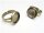 4 Ringrohlinge in antik Bronze für 14 mm Cabochon