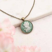 Fassung mit Netzmuster für 30 mm Cabochons –...