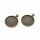 Fassung mit Netzmuster für 30 mm Cabochons – antik bronzefarben 41 x 32 mm - 2 Stück
