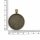 Fassung mit Netzmuster für 30 mm Cabochons – antik bronzefarben 41 x 32 mm - 2 Stück