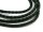 1 m Kunstlederband geflochten schwarz 5 mm