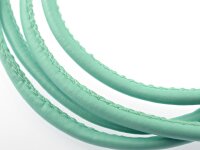 1 m dickes Band azur Lederoptik