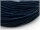 2 m echtes Lederband dunkelblau 2 mm