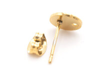 Ohrstecker mit Plättchen zur Aufhängung, 304...