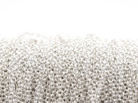 Gliederkette aus Messing mit ovalen Gliedern in...