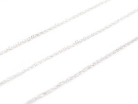 Gliederkette aus Messing mit ovalen Gliedern in...