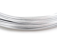 Aluminiumdraht in silberfarben 0,8mm 10m