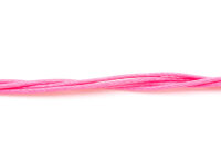 Polyesterkordel gewachst in pink 0,8mm 10m