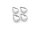 Fassungen als Tropfen aus 304 Edelstahl  für 14 x10mm Cabochons 4er Set