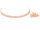 Rocailles Perlen in apricot 3mm 40g