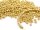 Rocailles Perlen in goldfarben 4mm 20g