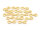 Verbinder als Infinity in goldfarben aus Edelstahl 1 Stk.