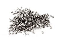 Quetschperlen aus Messing in platinfarben 1,5mm 200...